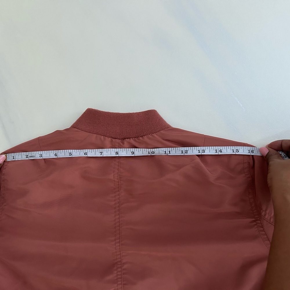 Vero Moda Rust Bomber Jacket - Picture 4 of 4
